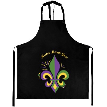 Discover Mister Mardi Gras Aprons