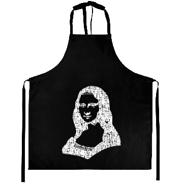 Discover mona lisa Aprons