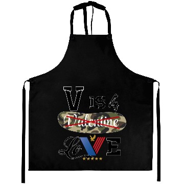 Discover V IS FOR VETERAN Aprons