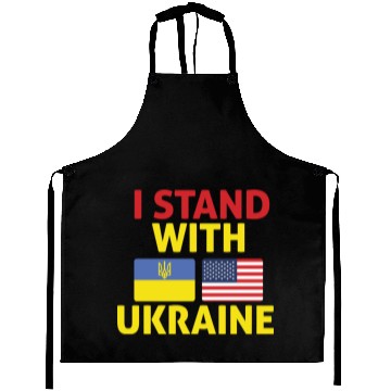 Discover I Stand With Ukraine usa support Ukraine Aprons