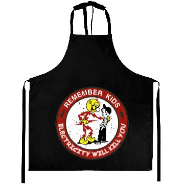 Discover Reddy's Kilowatts Warning Electricity Will Kill Yo Aprons