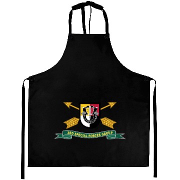 Discover Army 3rd Special Forces Group Flash w Br Ribbon Aprons