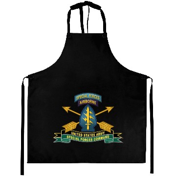 Discover Army US Army Special Forces Command SSI Aprons
