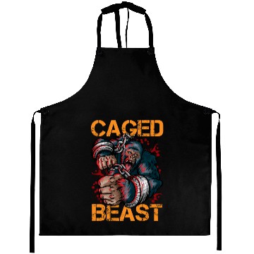 Discover Gorilla Caged Beast Aprons