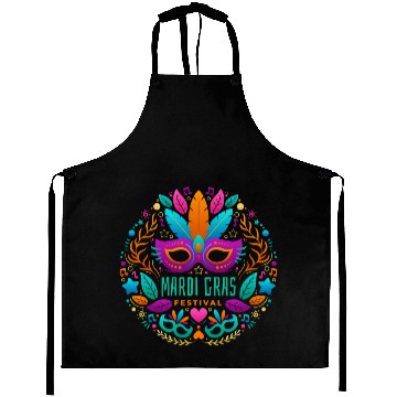Discover Mardi Gras Gift Aprons Beads Mask Feathers