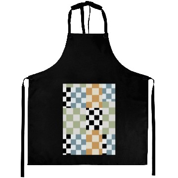 Discover Mismatch Checkerboard Pattern Classic Aprons