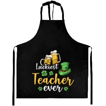 Discover Luckiest Teacher Assistant Ever Teaching Saint Aprons