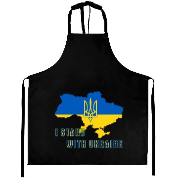 Discover I Stand With Ukraine Aprons