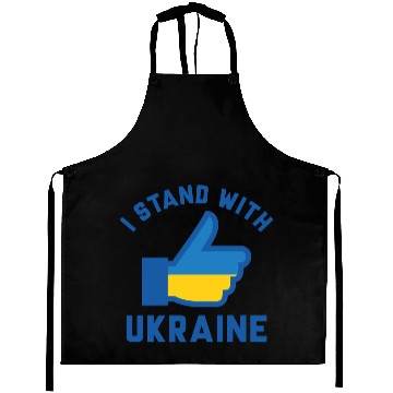 Discover I Stand With Ukraine Aprons