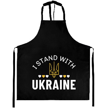 Discover I Stand With Ukraine Aprons