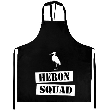 Discover join the heron squad Aprons