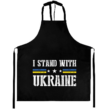 Discover I Stand With Ukraine Aprons