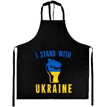 Discover I Stand With Ukraine Aprons
