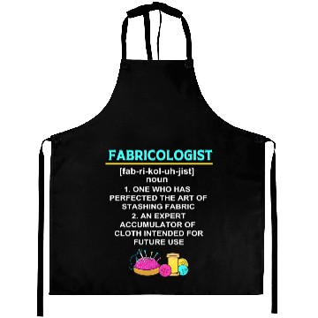 Discover Sewing Fabricologist Definition Aprons