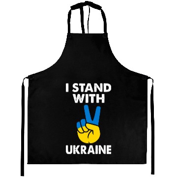 Discover I Stand With Ukraine Aprons