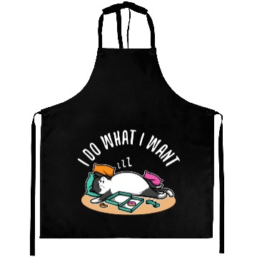 Discover I do what i want Cat Aprons