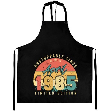 Discover April 1985 Limited Aprons