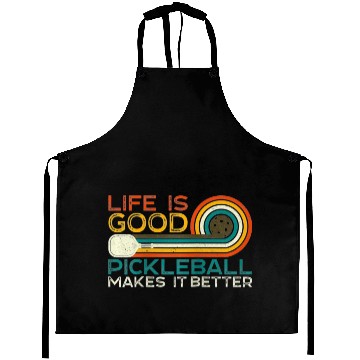 Discover Pickleball Makes it Better Pickleball Raglan Aprons