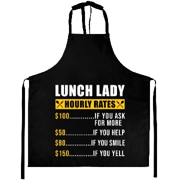 Discover School Cafeteria Worker Lunch Lady Aprons