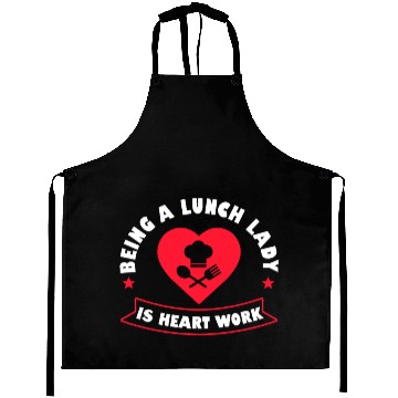 Discover School Cafeteria Worker Lunch Lady Aprons