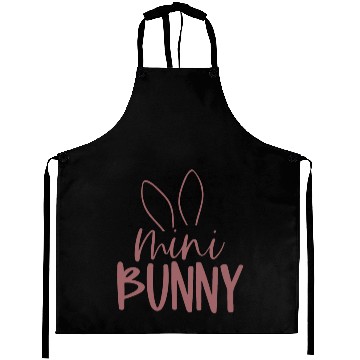 Discover Mama and Mini Bunny Easter Happy Easter Day Aprons