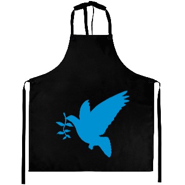 Discover peace dove olive Aprons