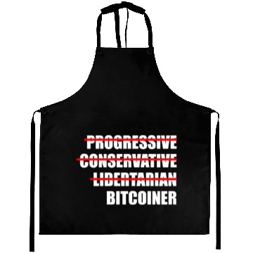 Discover Progressive conservative libertarian bitcoiner Aprons