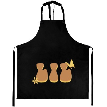 Discover Gbig Big Little Sorority Sunflower Funny Cute Lil Aprons
