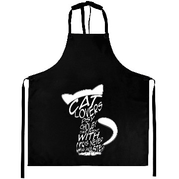 Discover cat lovers psychology Essential Aprons