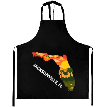 Discover Jacksonville Florida Aprons