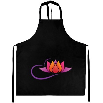 Discover Lotus logo Aprons