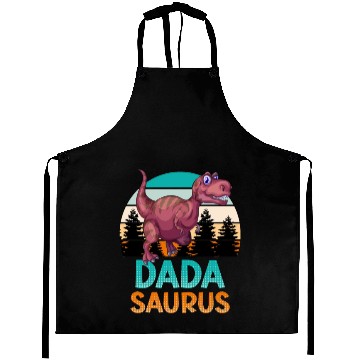 Discover Dadasaurus papasaurus daddy Aprons