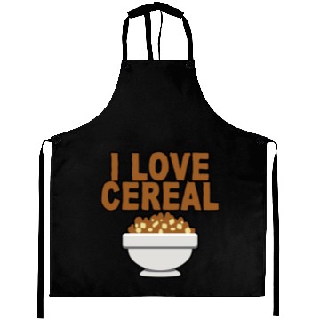 Discover I Love Cereal 3 Aprons