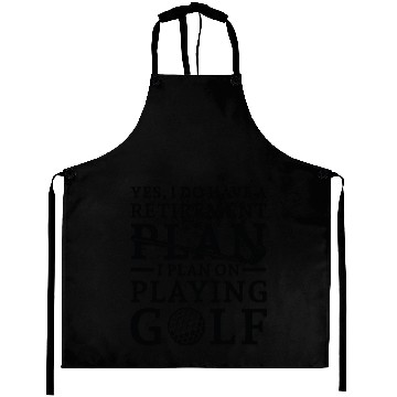 Discover Retirement Plan Golf Aprons