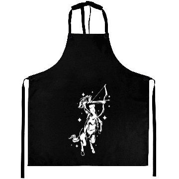 Discover Centaur Girl Sagittarius Mom Daughter Aprons