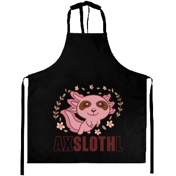 Discover Axslothl Sloth Axolotl Aprons