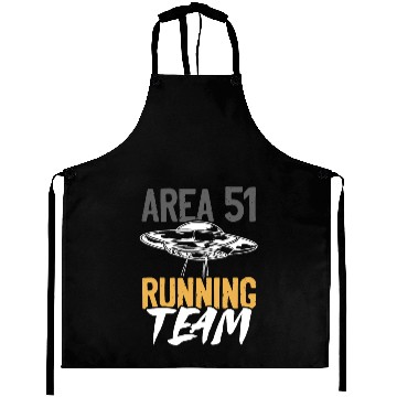 Discover area 51 running team Aprons