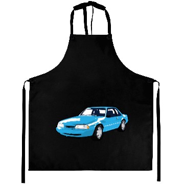 Discover 80s Light Blue FM Aprons