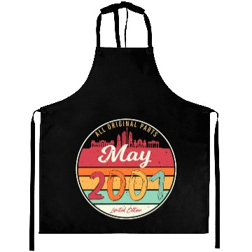 Discover Birthday May 2001 Aprons