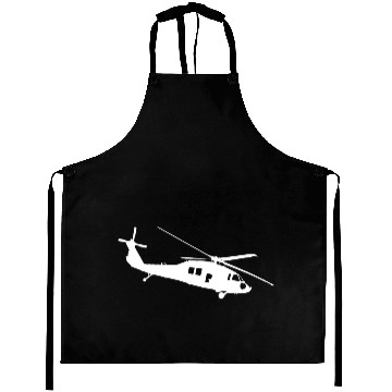 Discover UH-60 Black Hawk Helicopter Silhouette Aprons