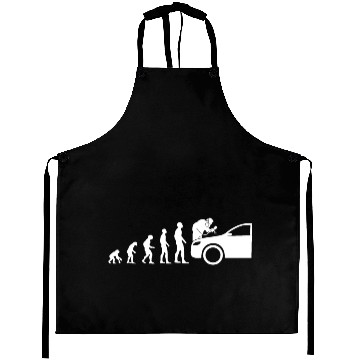 Discover Vehicle Painter Profession Funny Evolution Gift Aprons