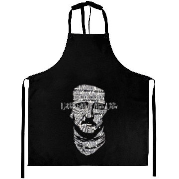 Discover E.A Poe Quote "Nevermore" Aprons