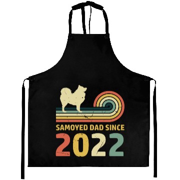 Discover Samoyed dad since 2022 Aprons