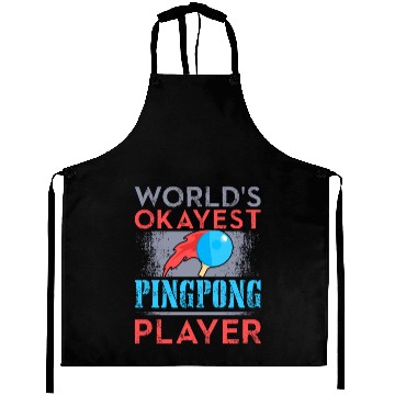 Discover Ping Pong Player Table Tennis Gift Aprons
