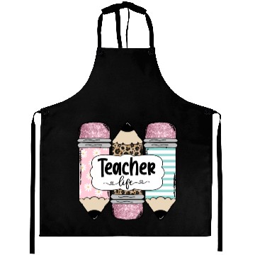 Discover Teacherlife sublimation Aprons