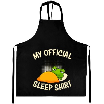 Discover My official sleep Aprons sleeping frog
