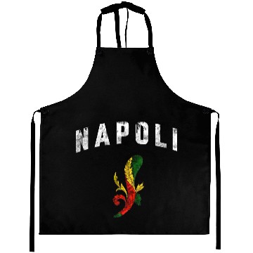Discover Napoli Retro Scopa - Naples Italy Aprons