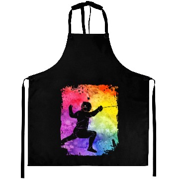 Discover Fencing Retro Aprons