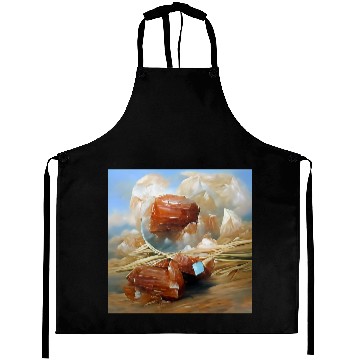 Discover Aragonite crystal gemstone Aprons