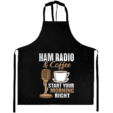 Discover Amateur Radio Coffee Ham Radio Operator Aprons